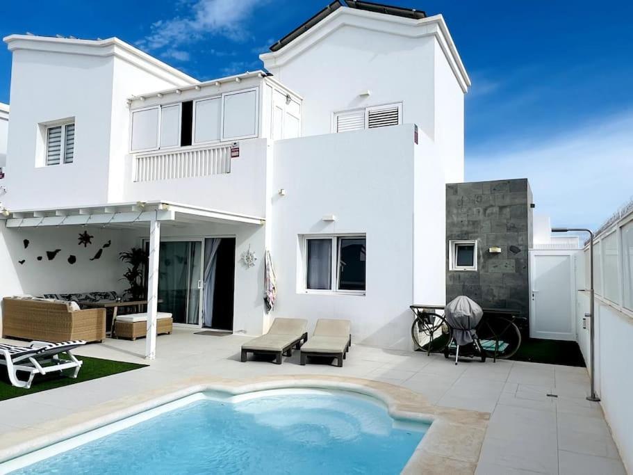Lovely Villa Sanmar, Heated Pool Playa Blanca  Eksteriør bilde